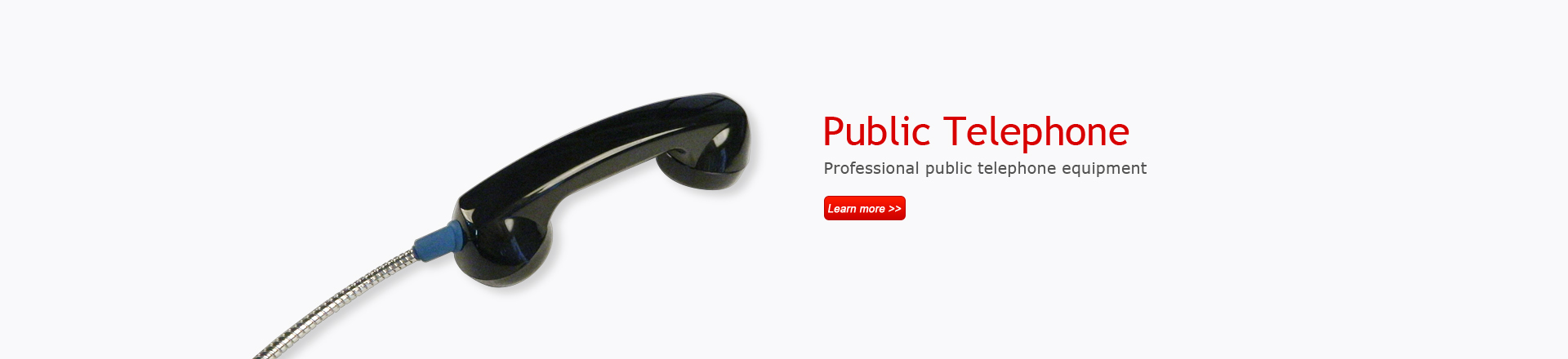 Professional public telephone equipment